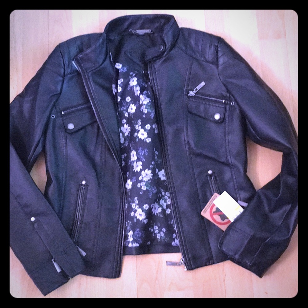100% Vegan Leather Jacket